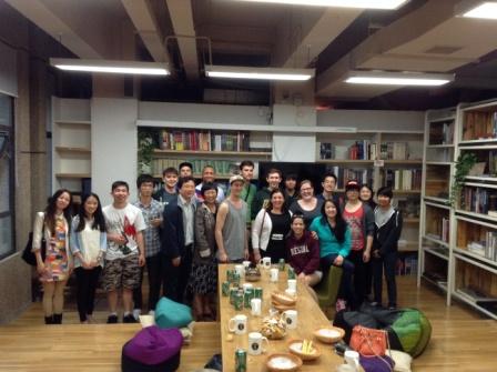 2014 students in China with President Timmons